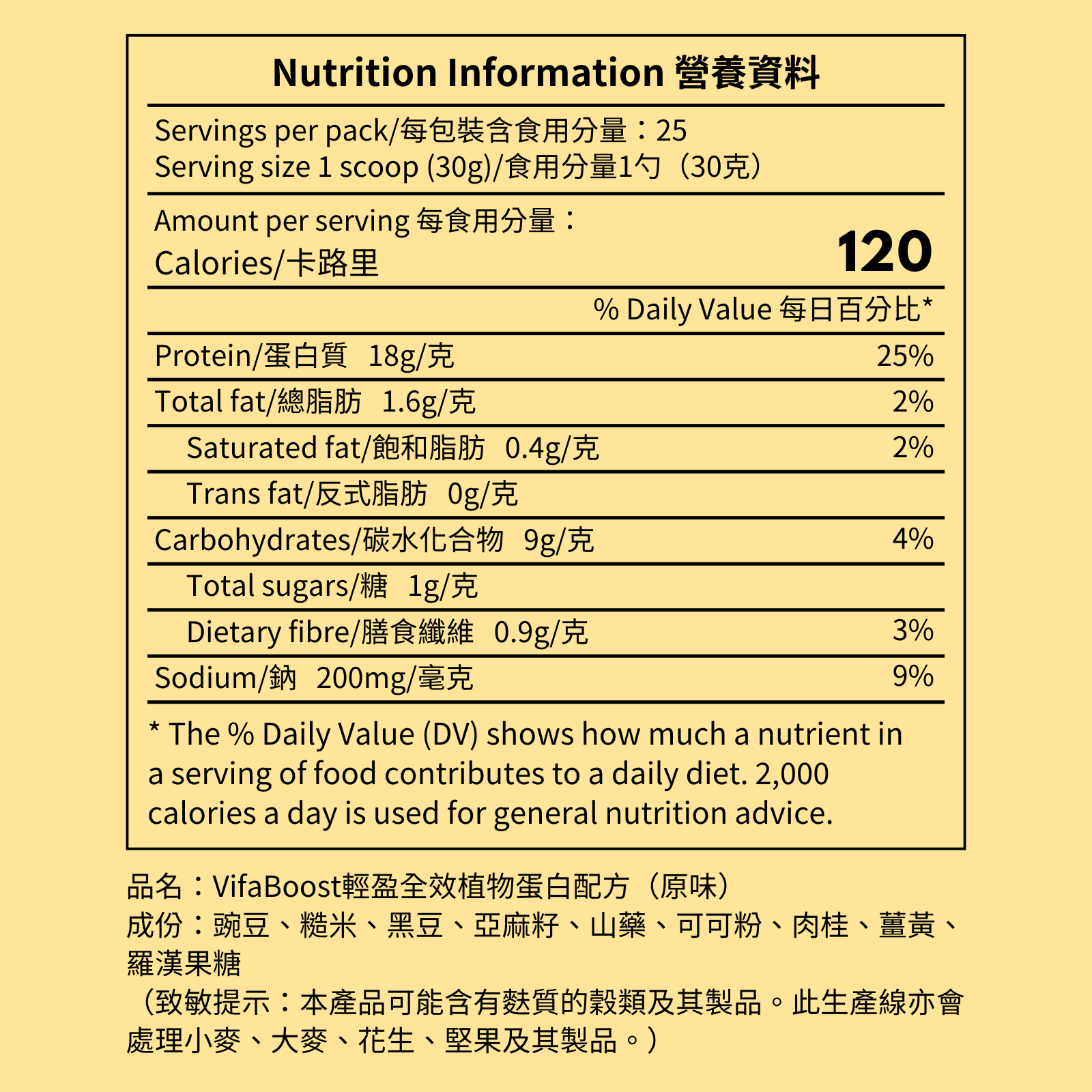 輕盈全效植物蛋白配方（750克大袋裝）：圖片 9