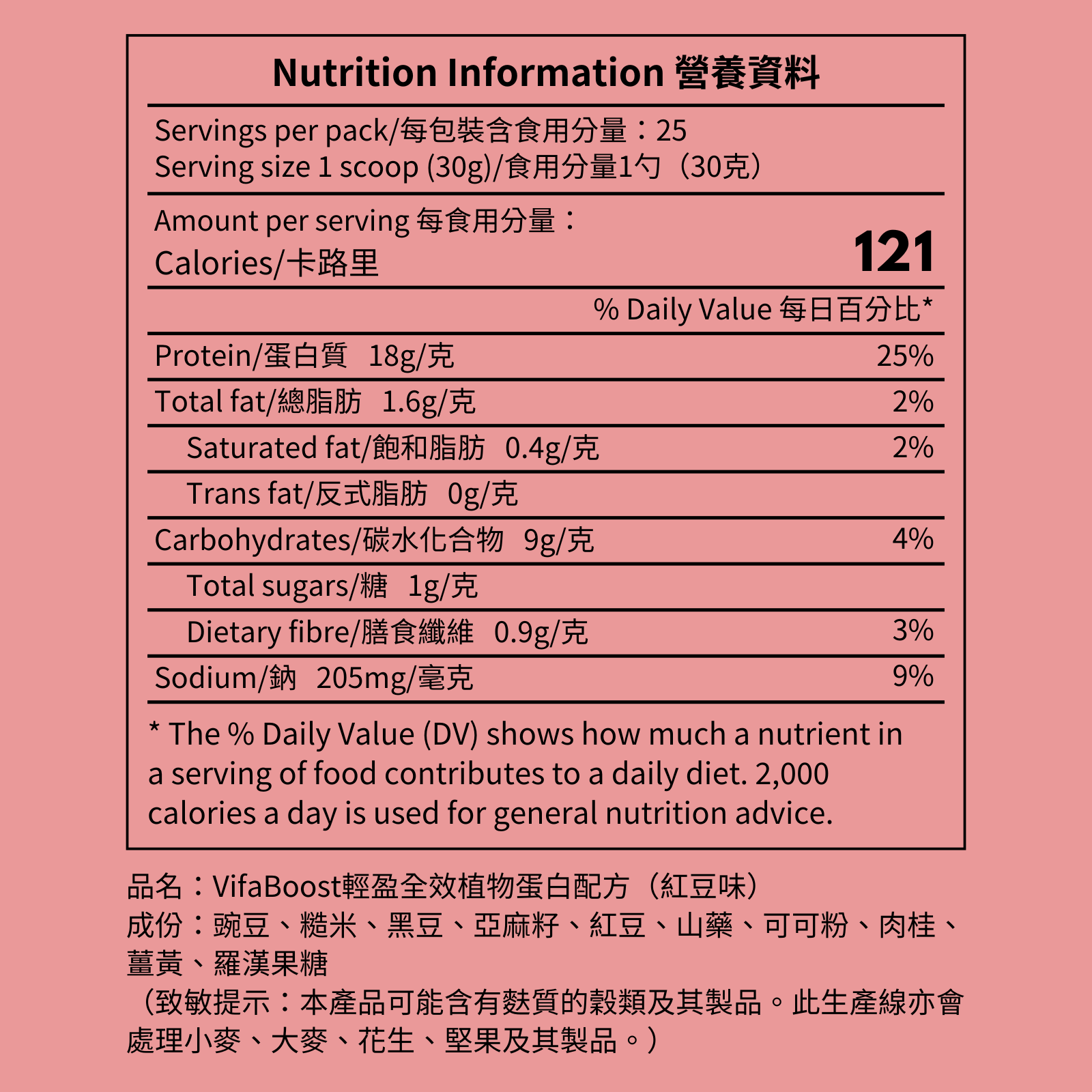 輕盈全效植物蛋白配方（750克大袋裝）：圖片 15